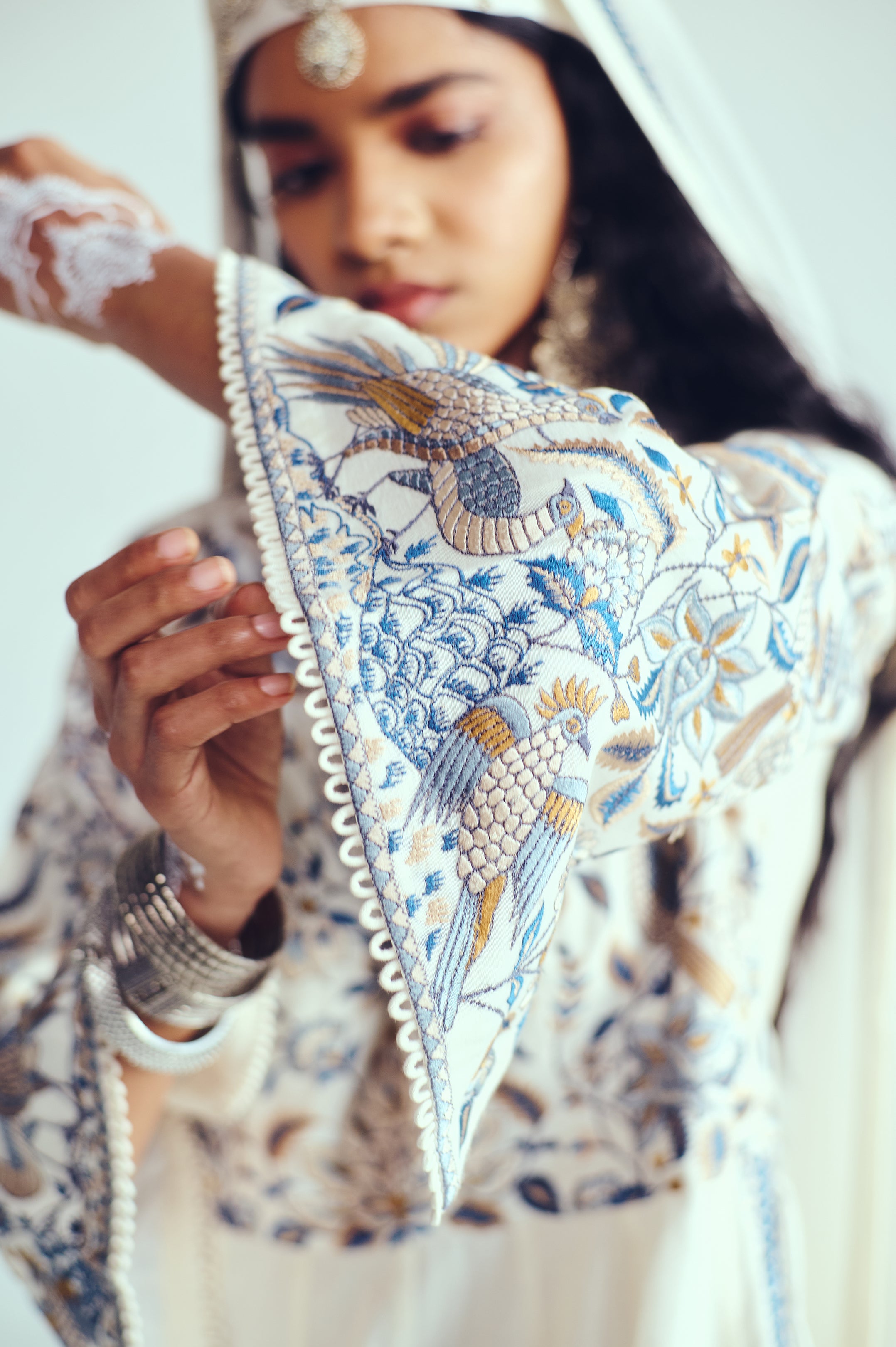Gol-O-Morgh Anarkali Set