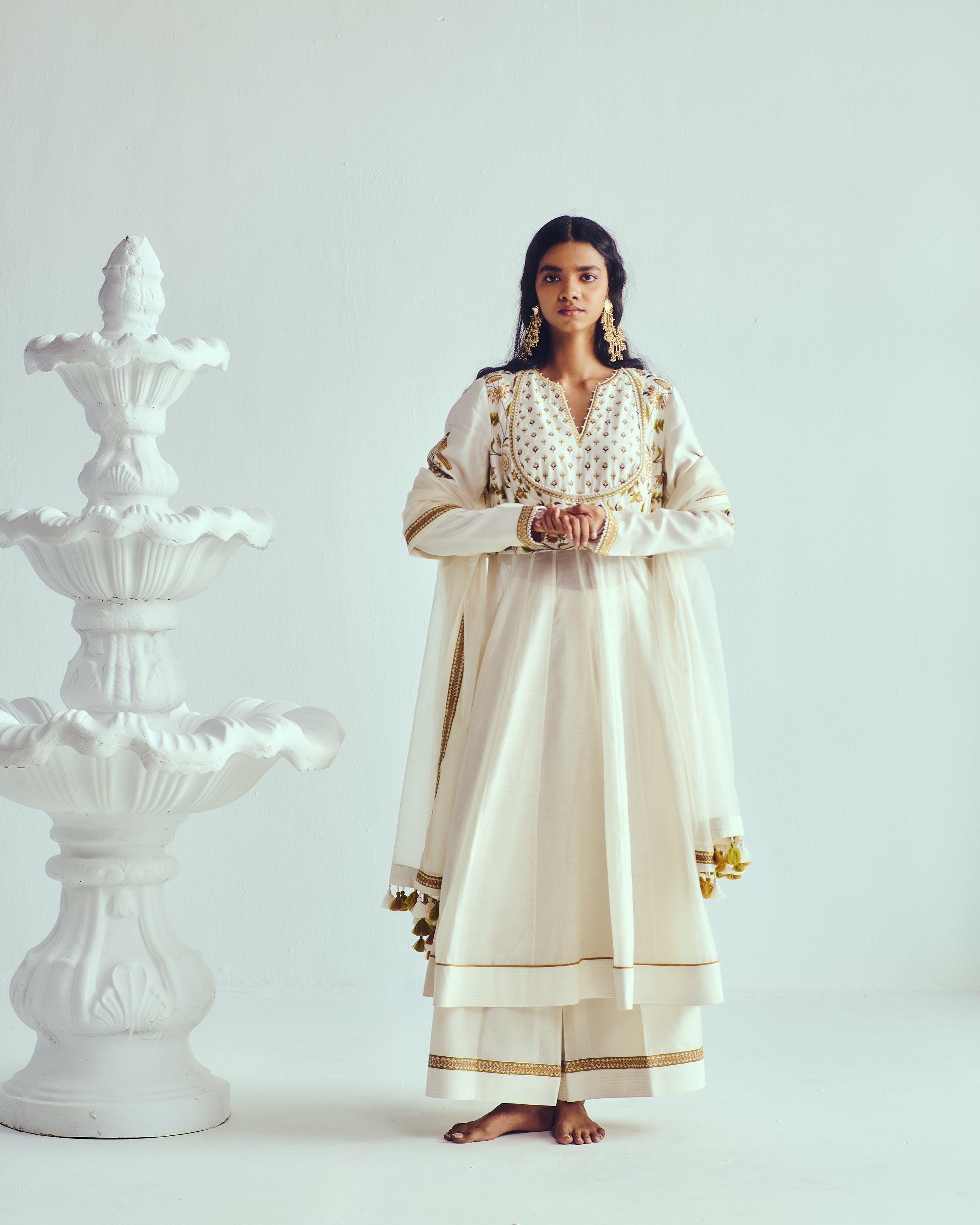 Gul-U-Bulbul Anarkali Set