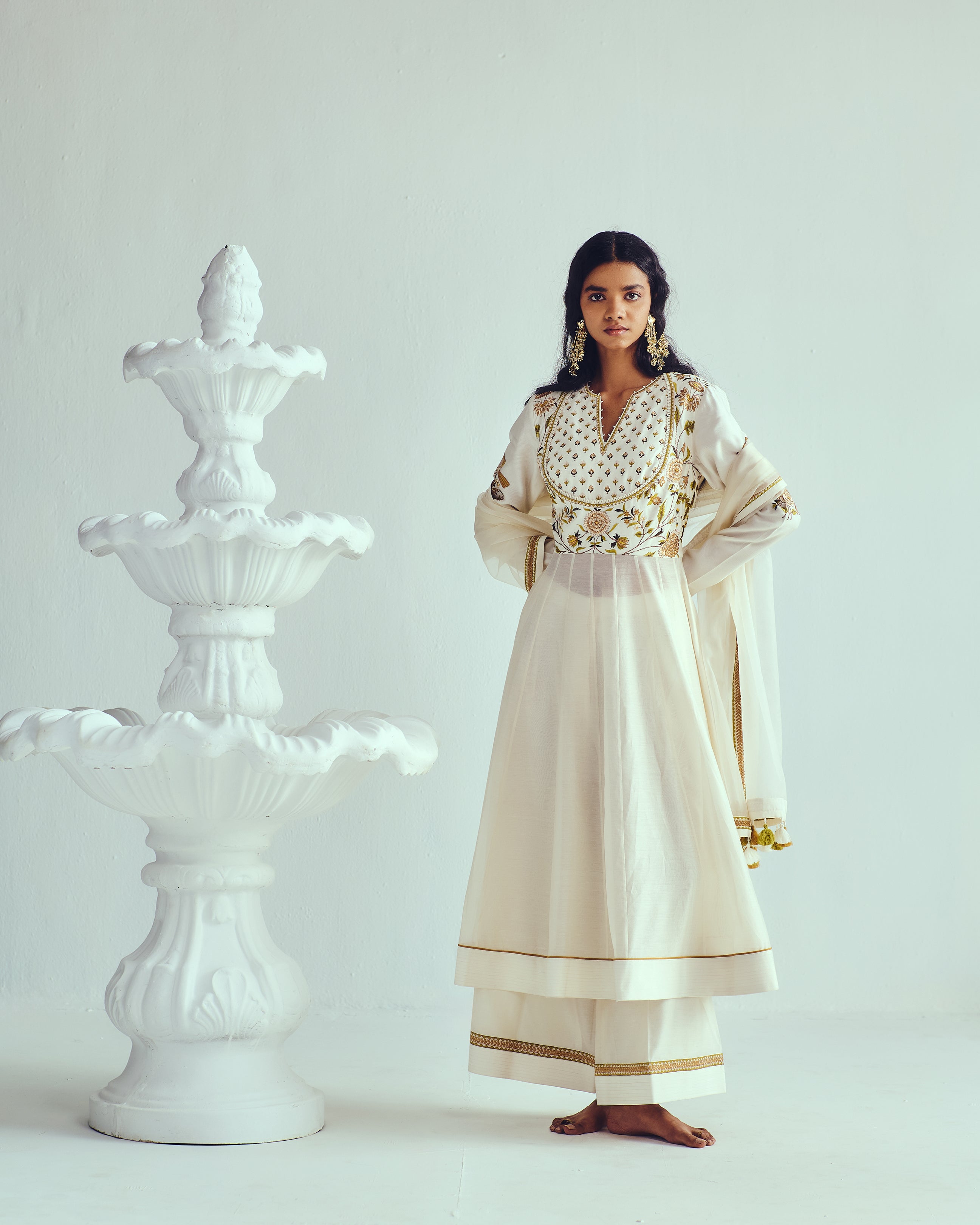 Gul-U-Bulbul Anarkali Set