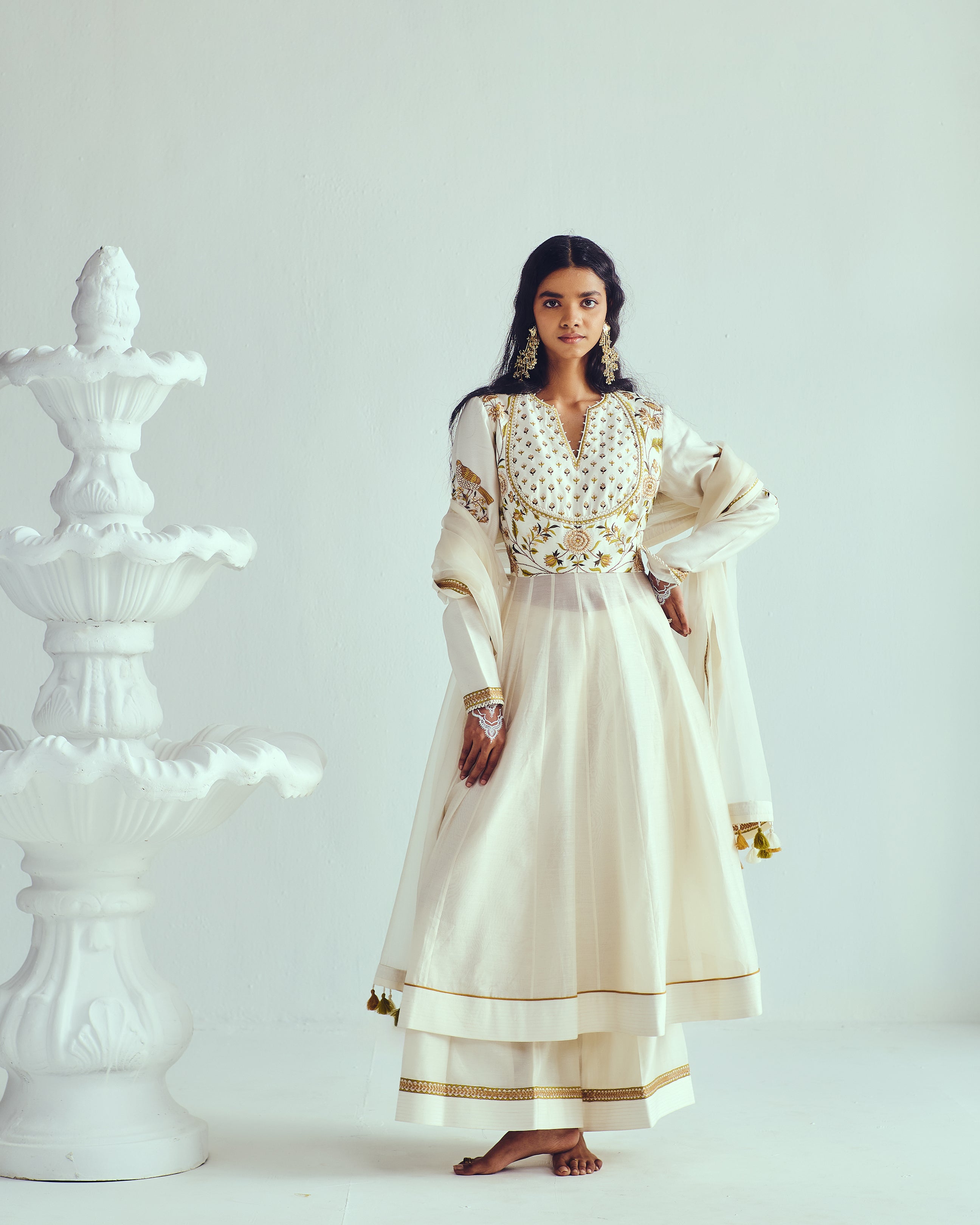 Gul-U-Bulbul Anarkali Set