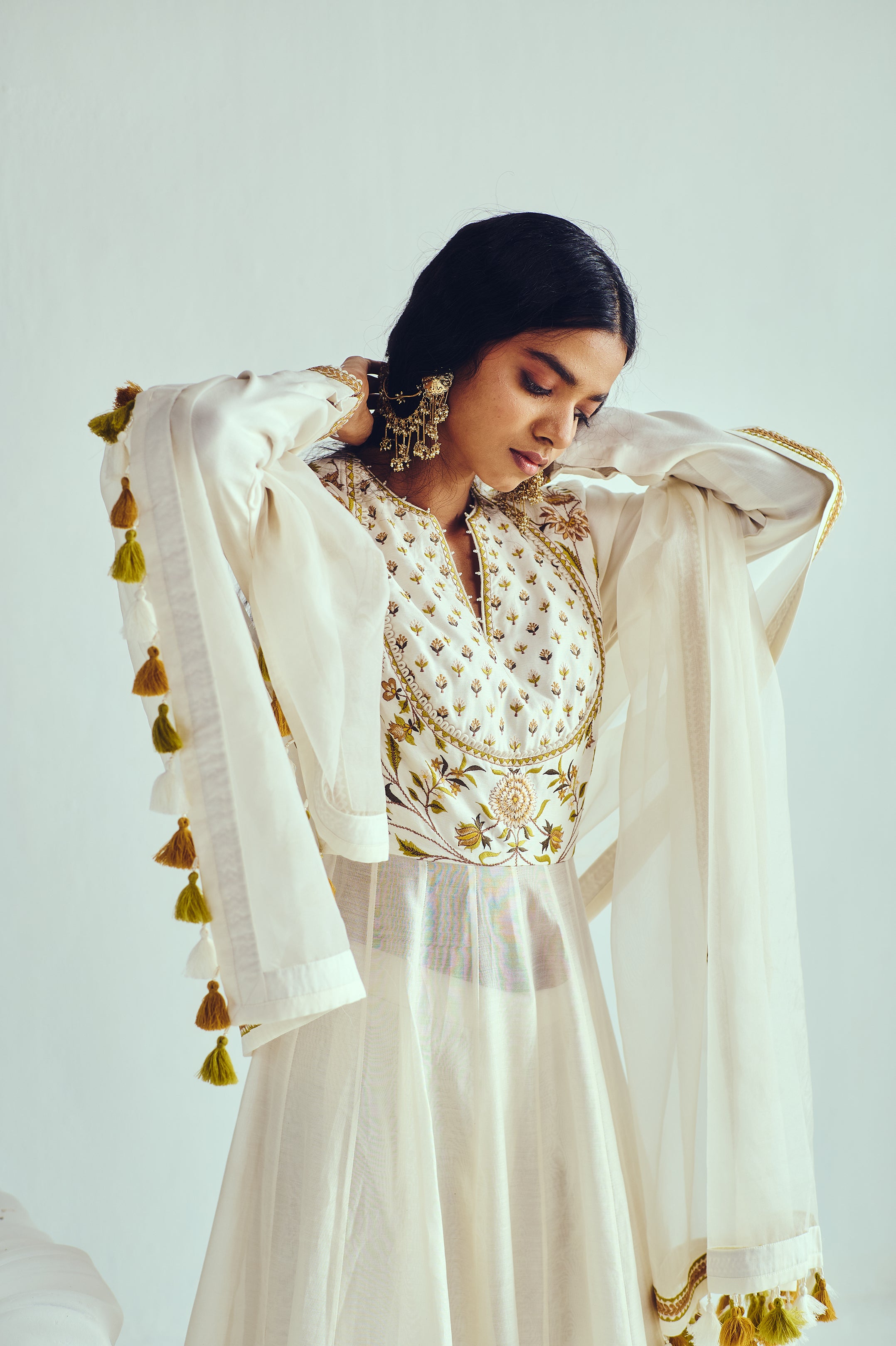 Gul-U-Bulbul Anarkali Set