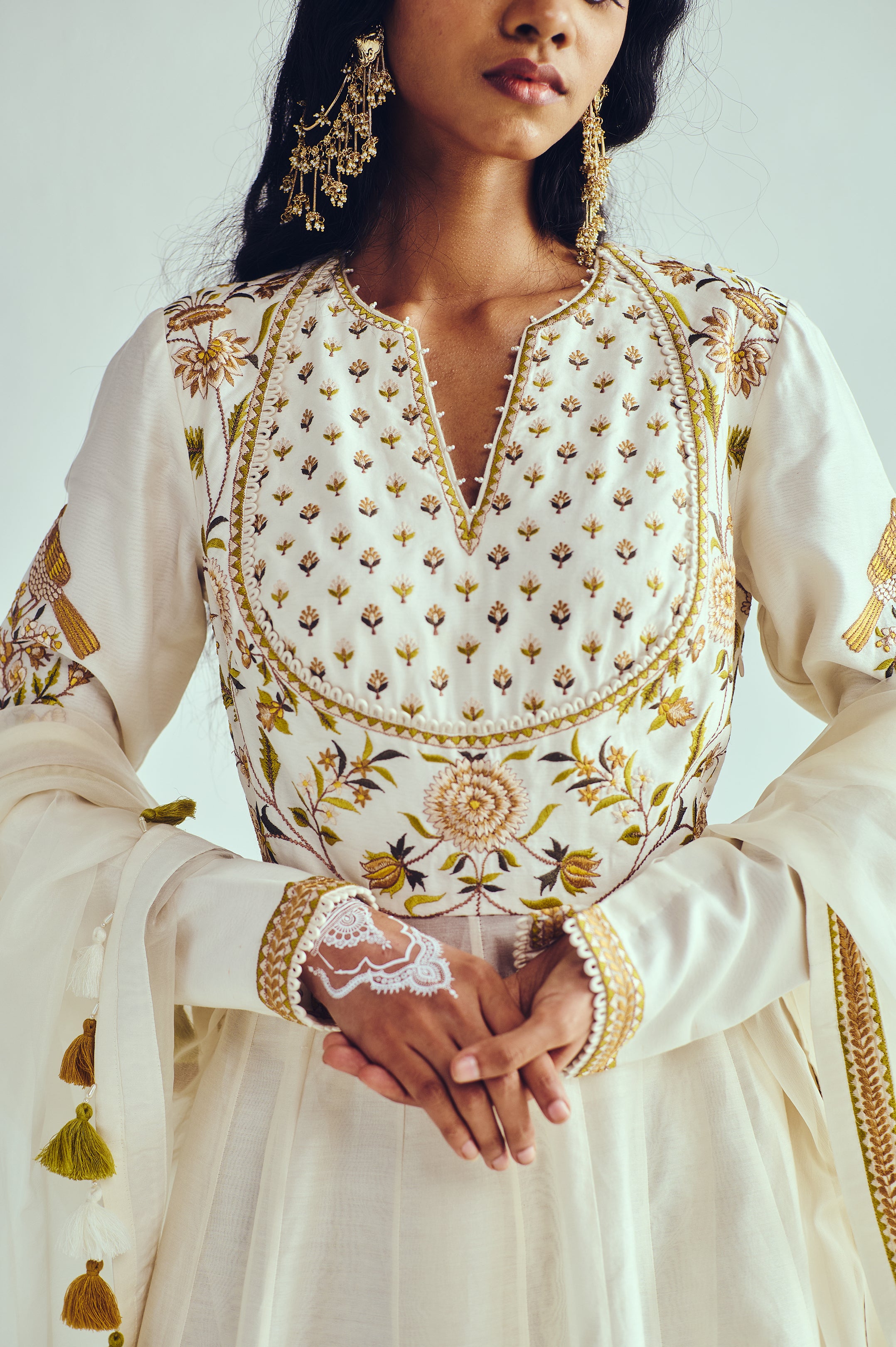 Gul-U-Bulbul Anarkali Set