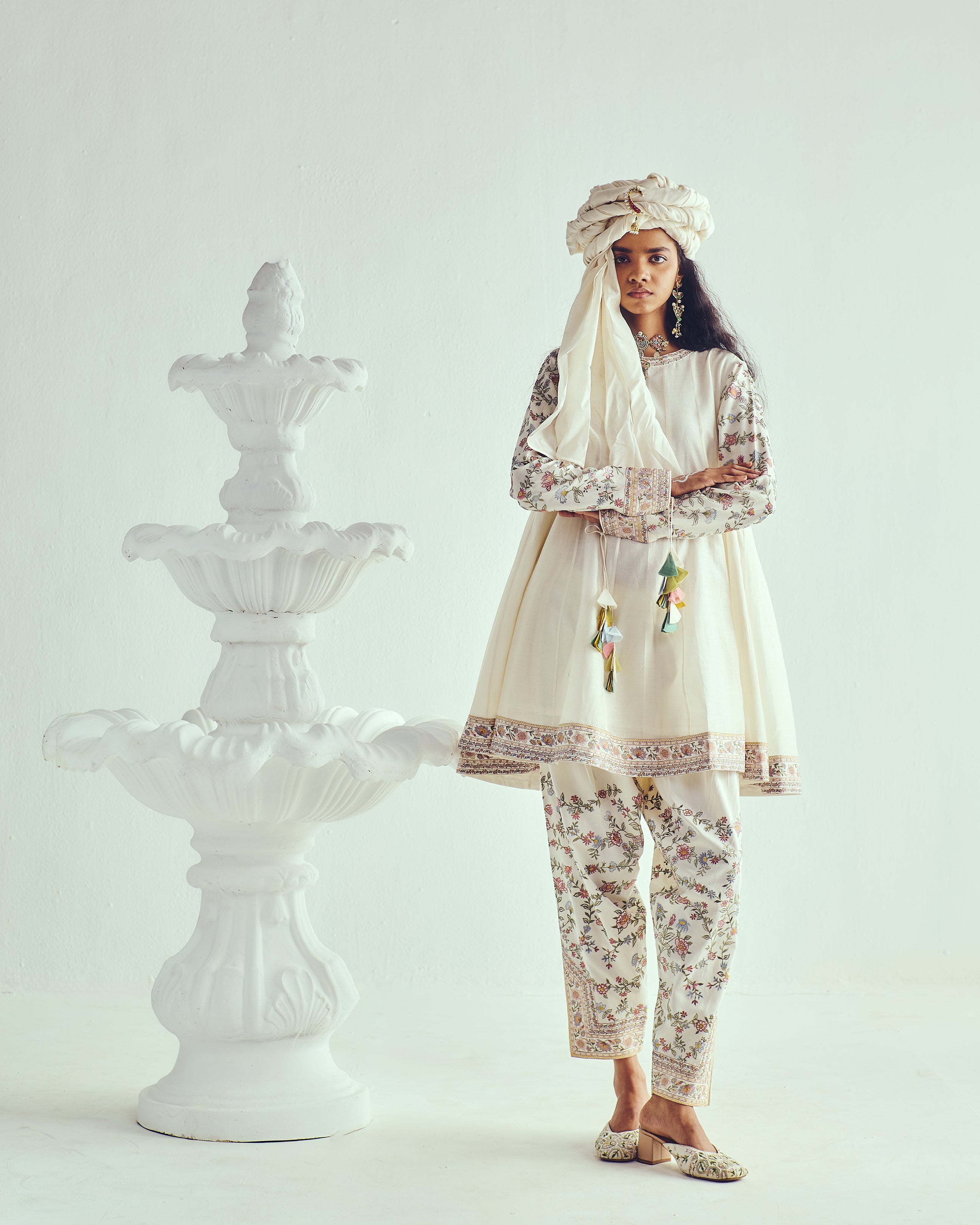 Ferdous Short Anarkali Set