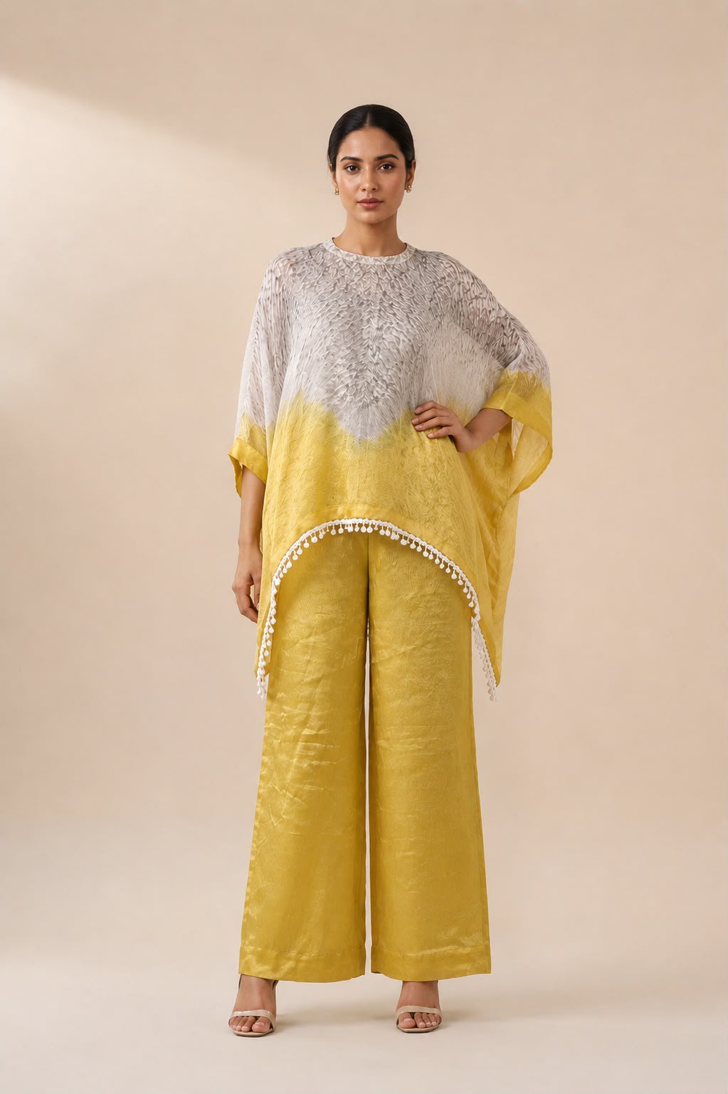 TISSUE AND CHANDERI PALAZZOS