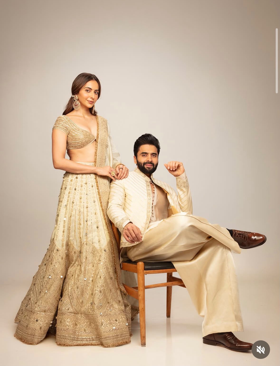 Rakulpreet in Khwaab Lehenga Set