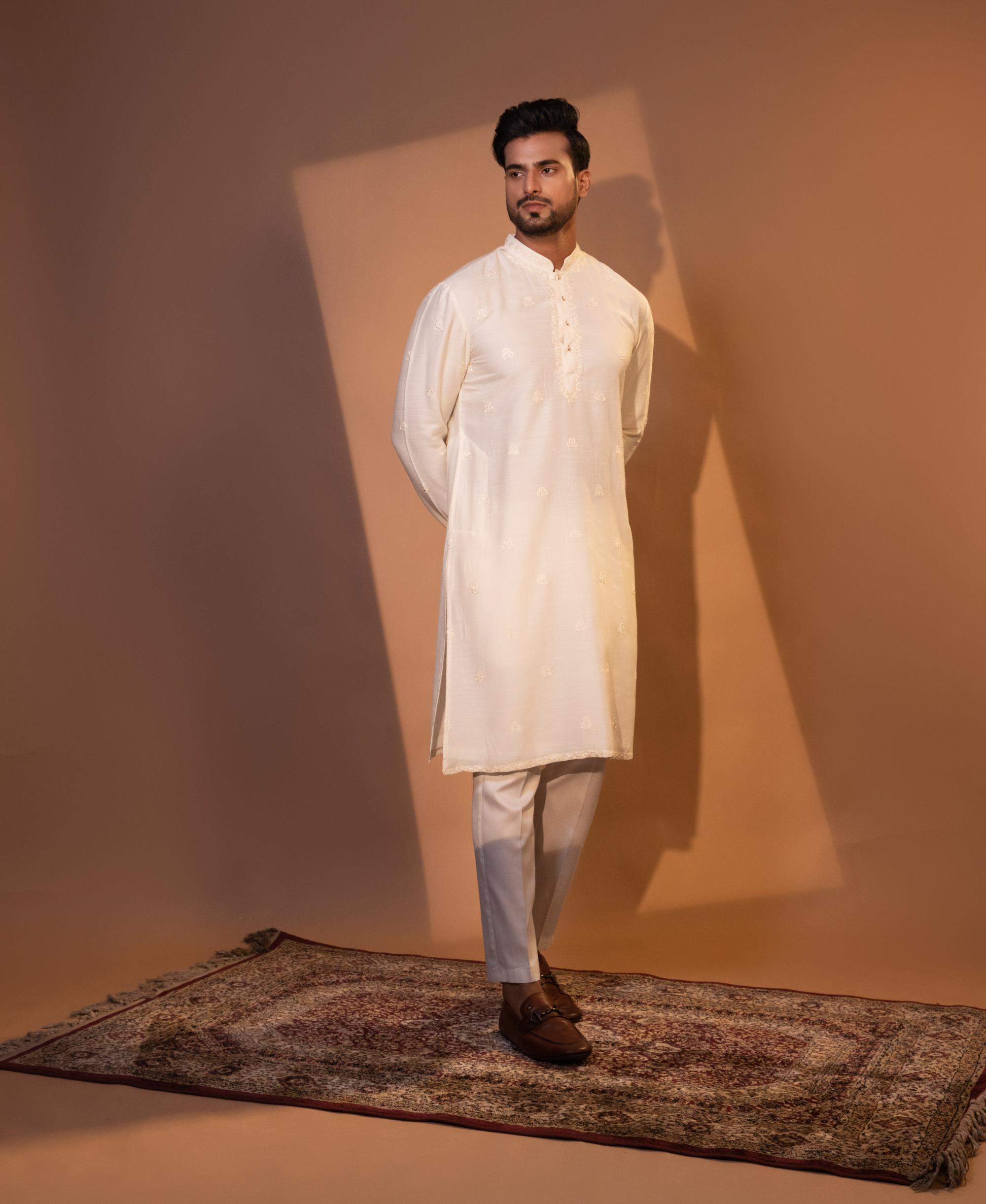 IVORY GRACE KURTA SET