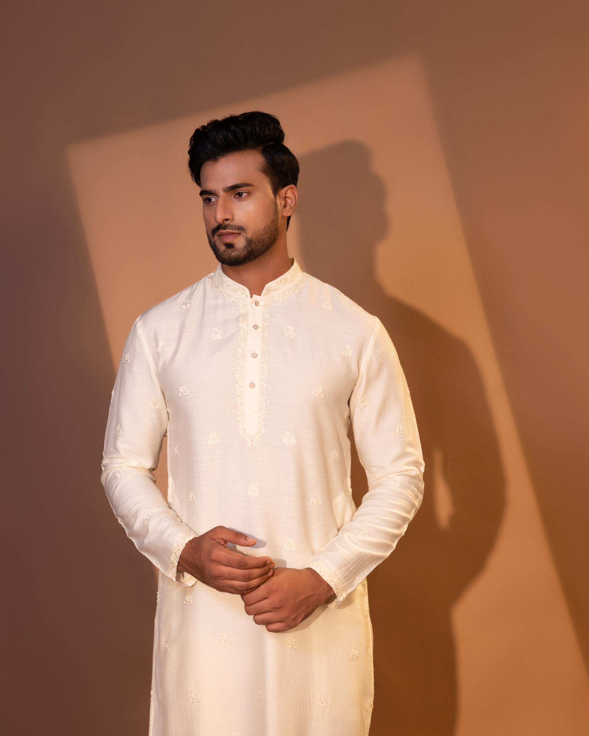 IVORY GRACE KURTA SET