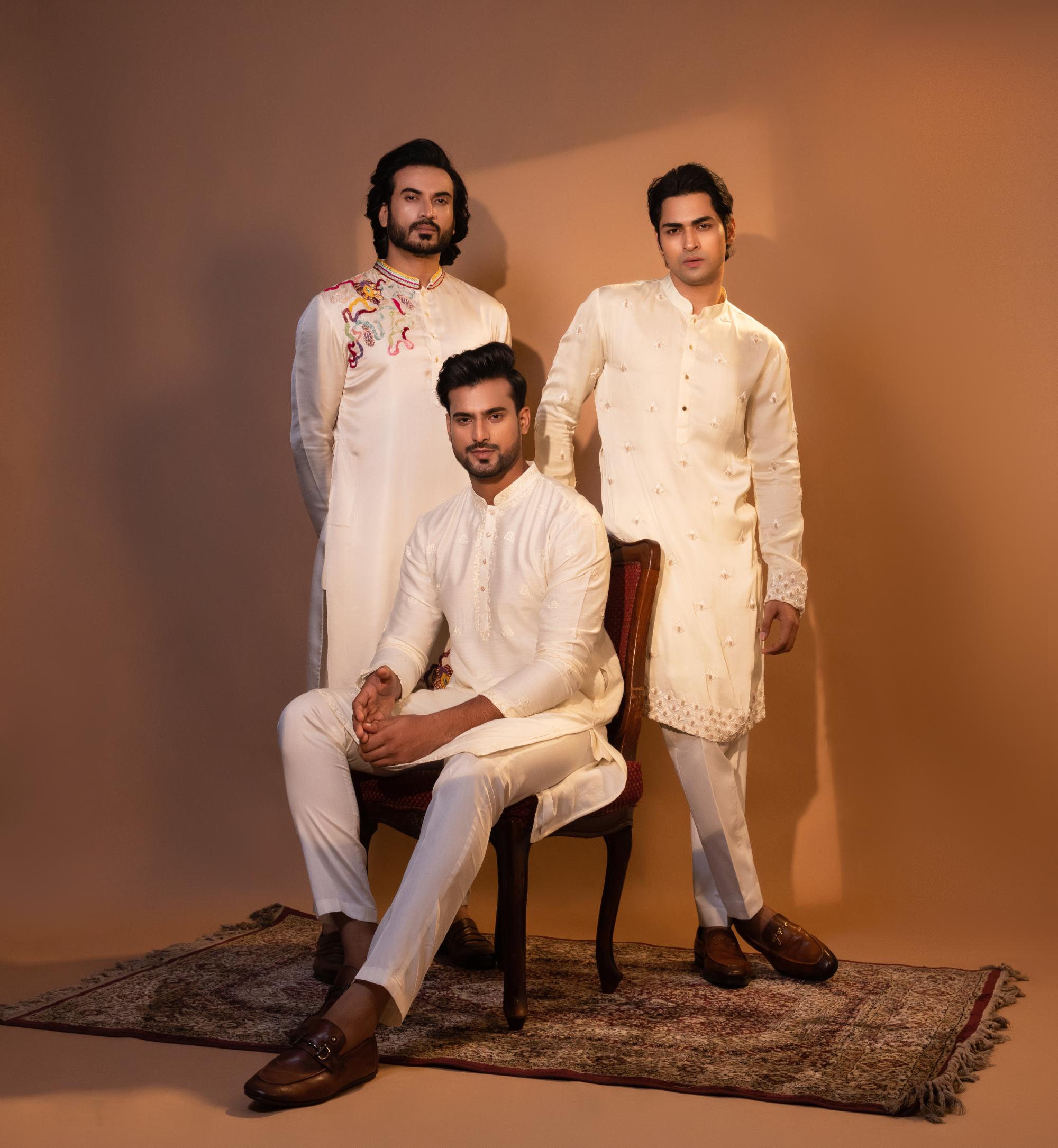 MAGICAL MESH KURTA SET