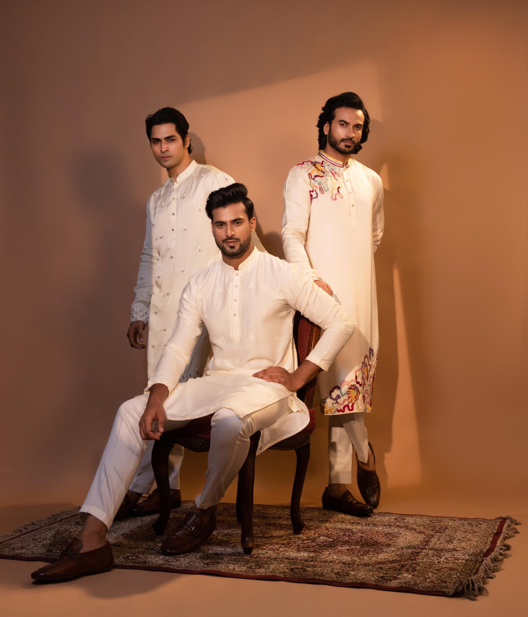 MAGICAL MESH KURTA SET