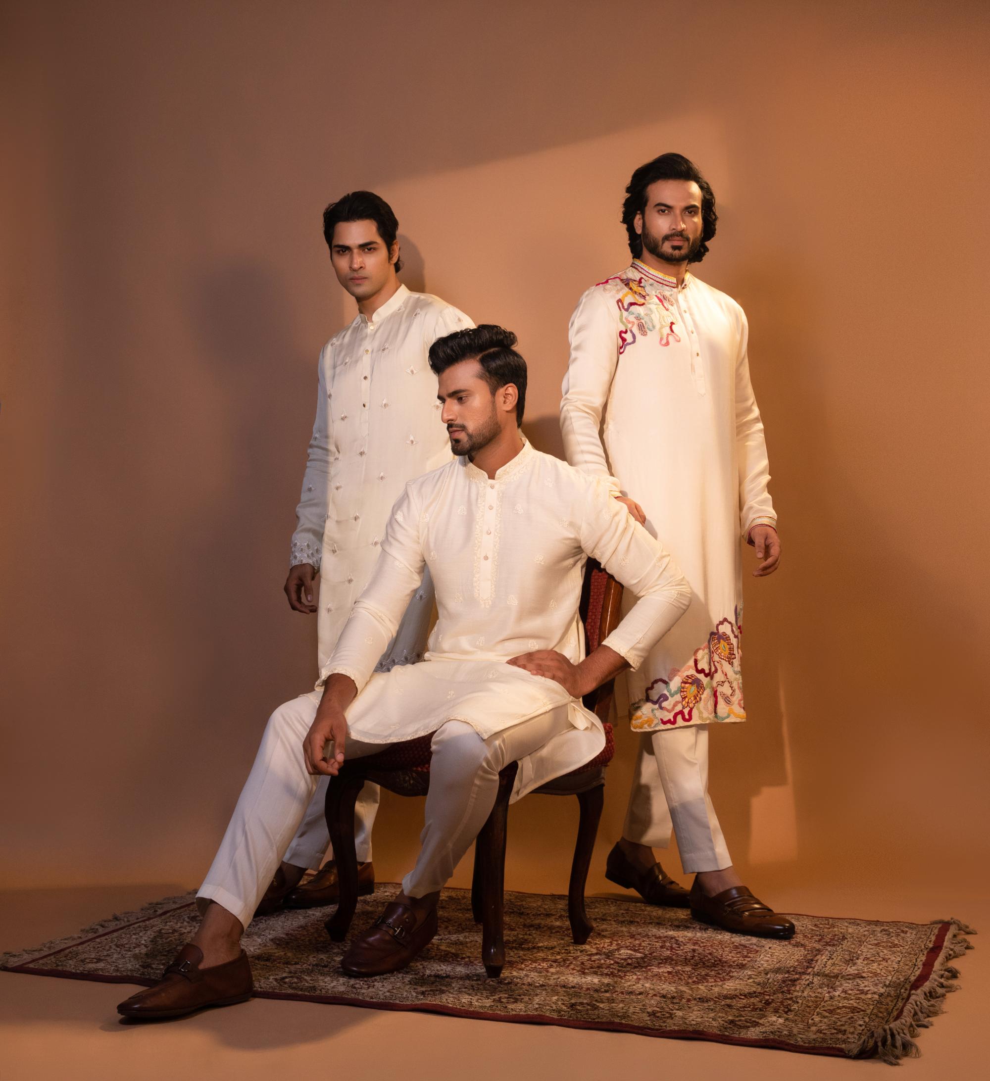 MAGICAL MESH KURTA SET