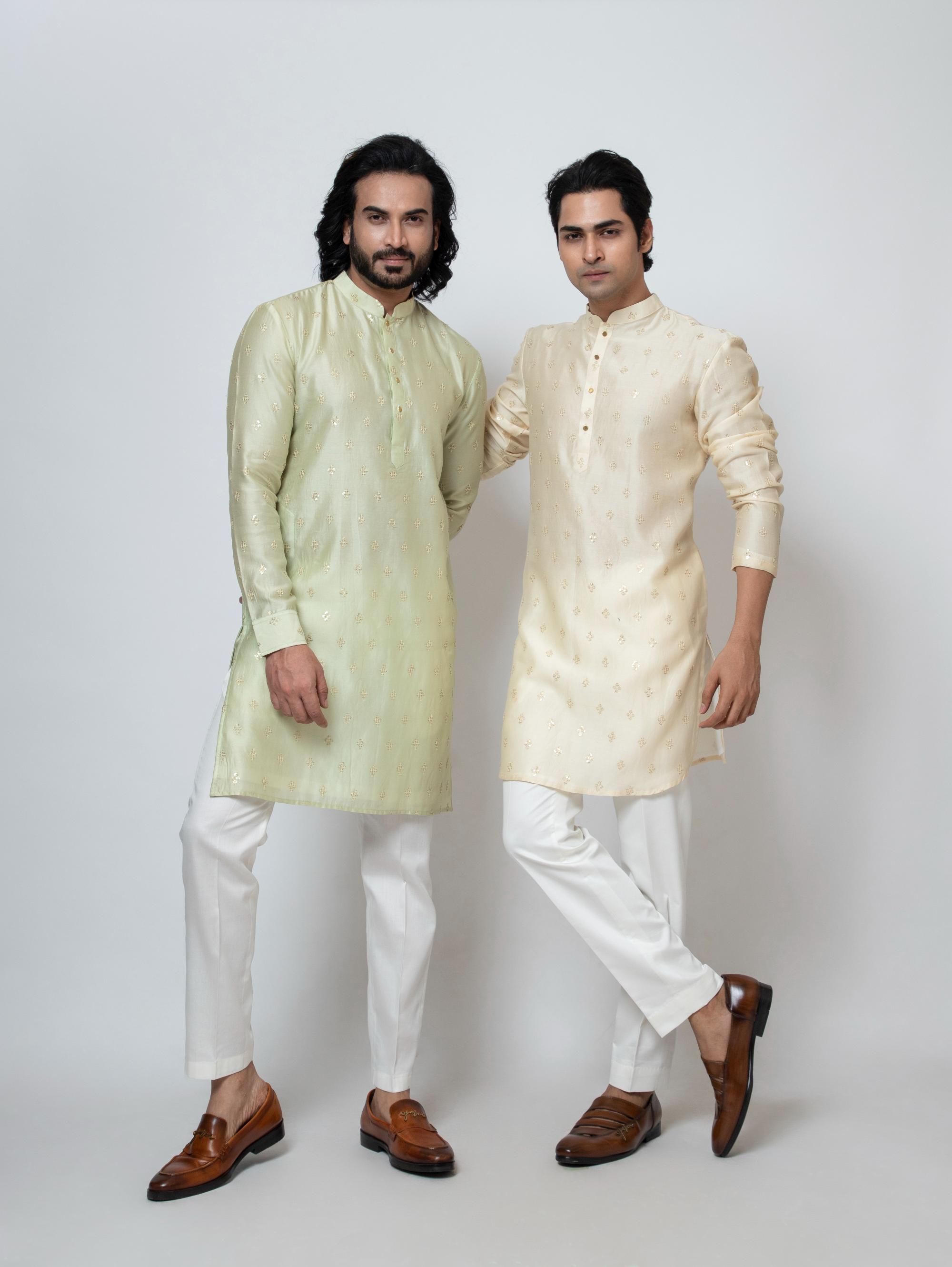 MINT BUTTERUP KURTA SET