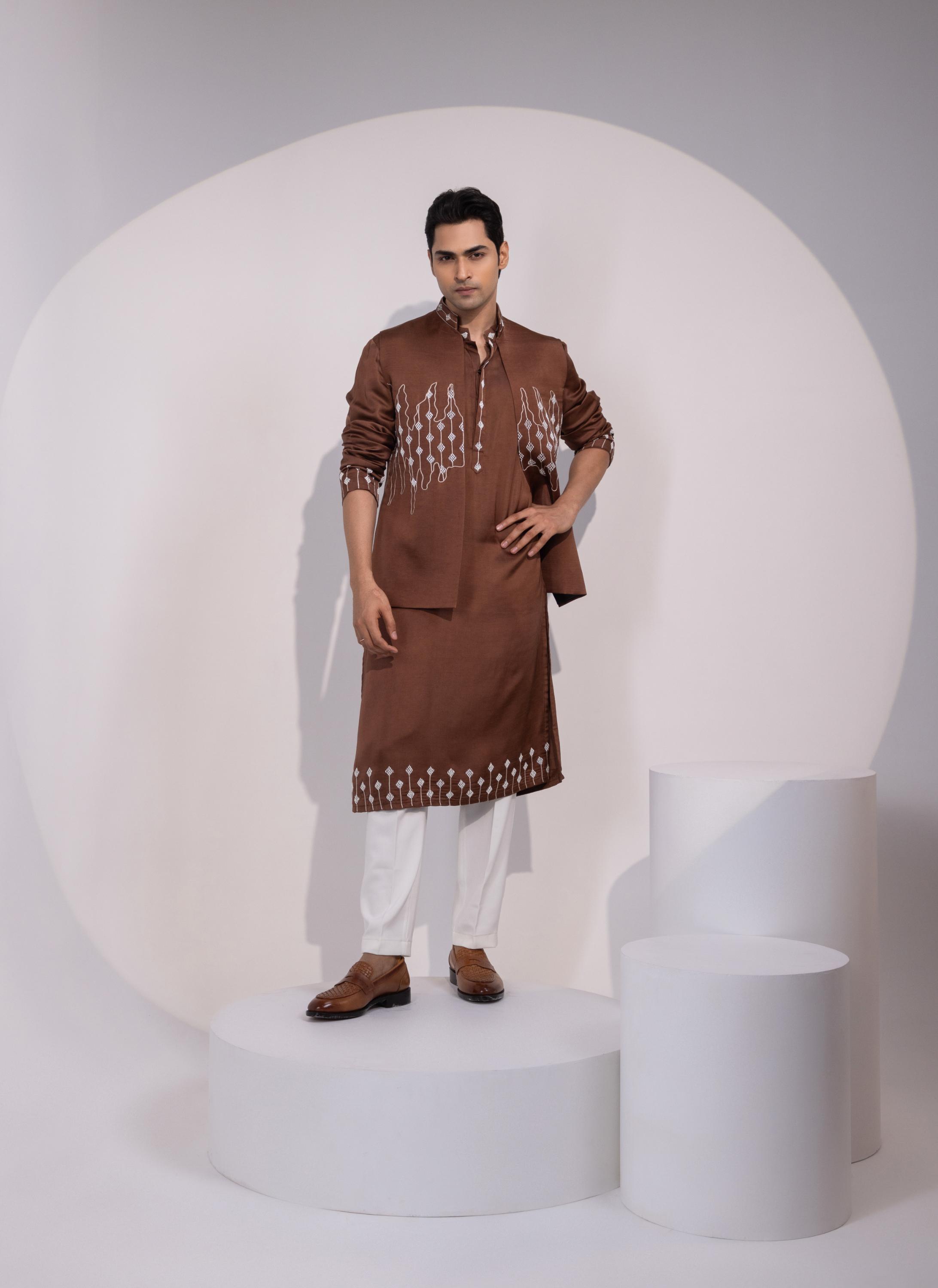 Brown Geometric
