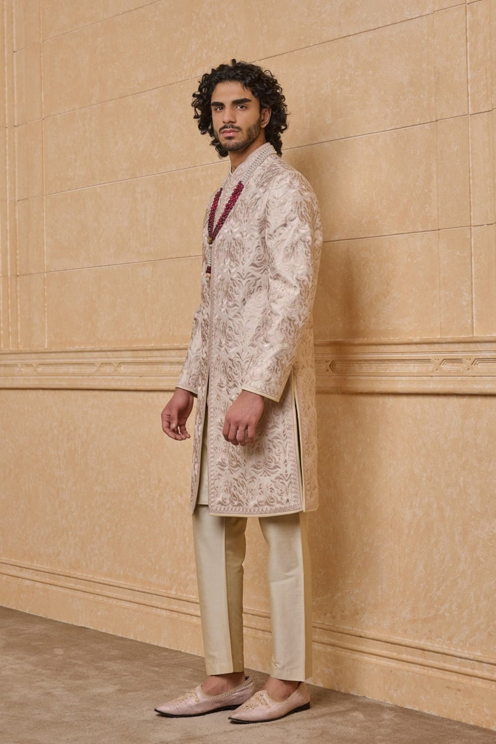 Cream Classic Sherwani