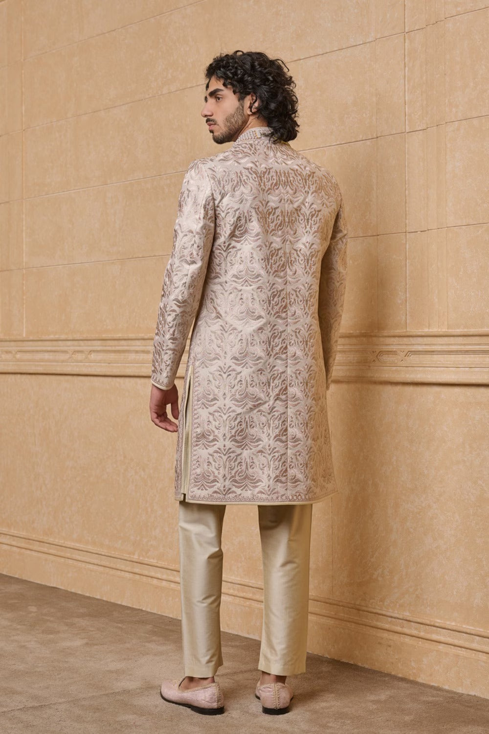 Cream Classic Sherwani