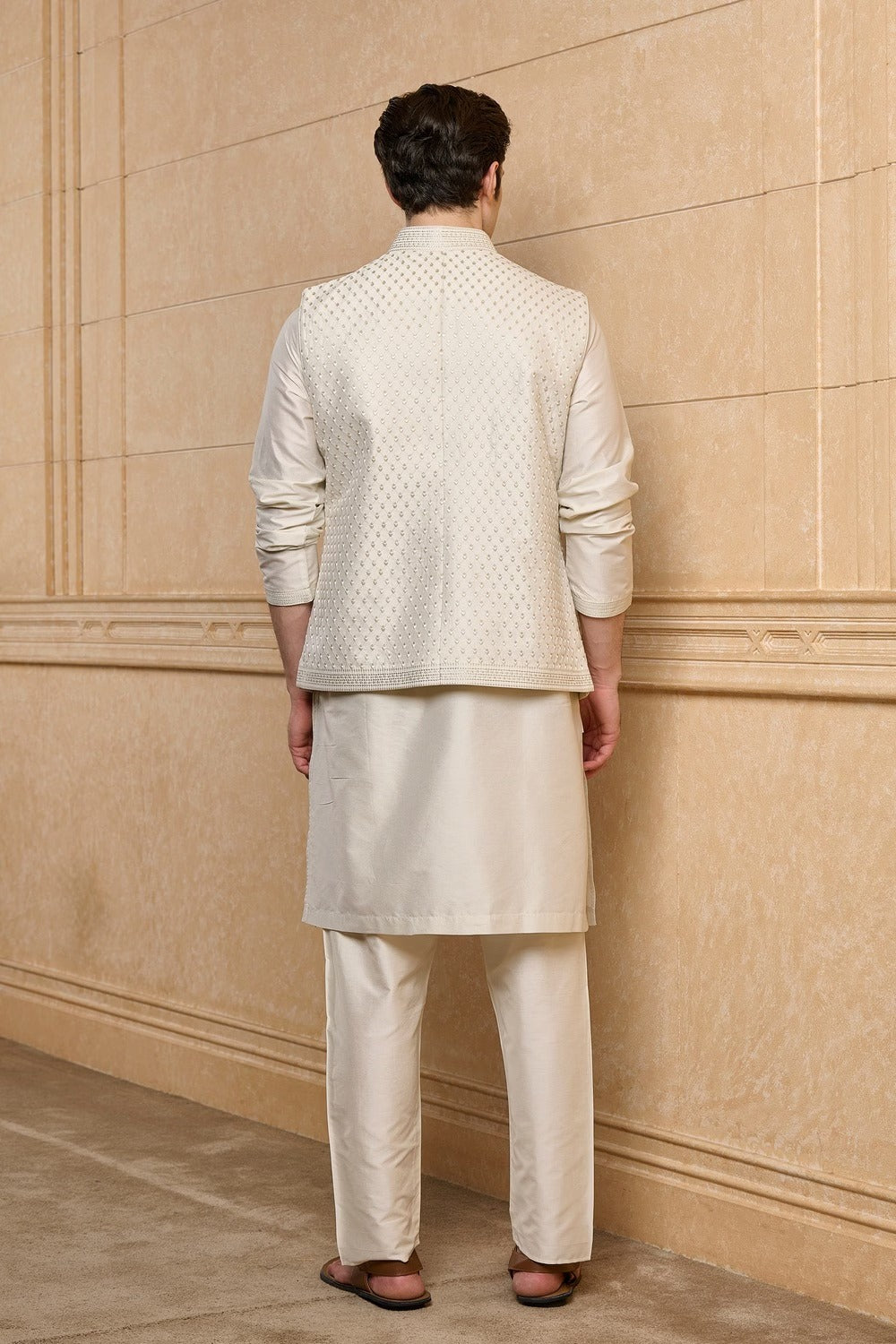 Mint Patterned Bundi Set