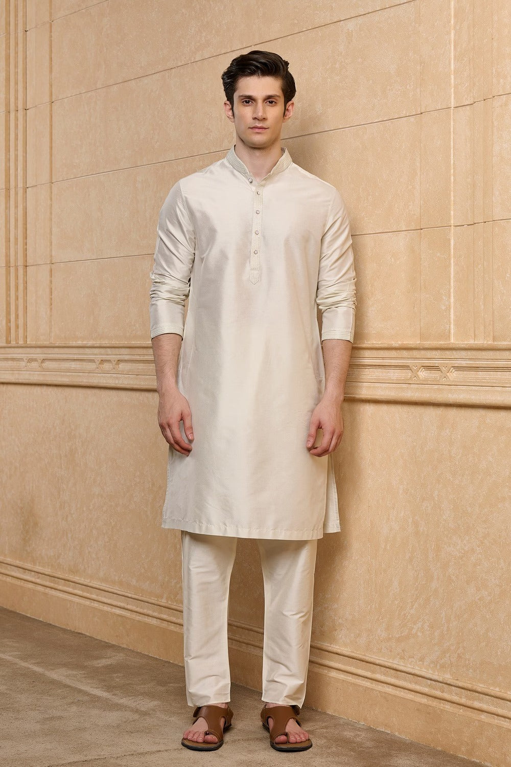 Mint Patterned Bundi Set