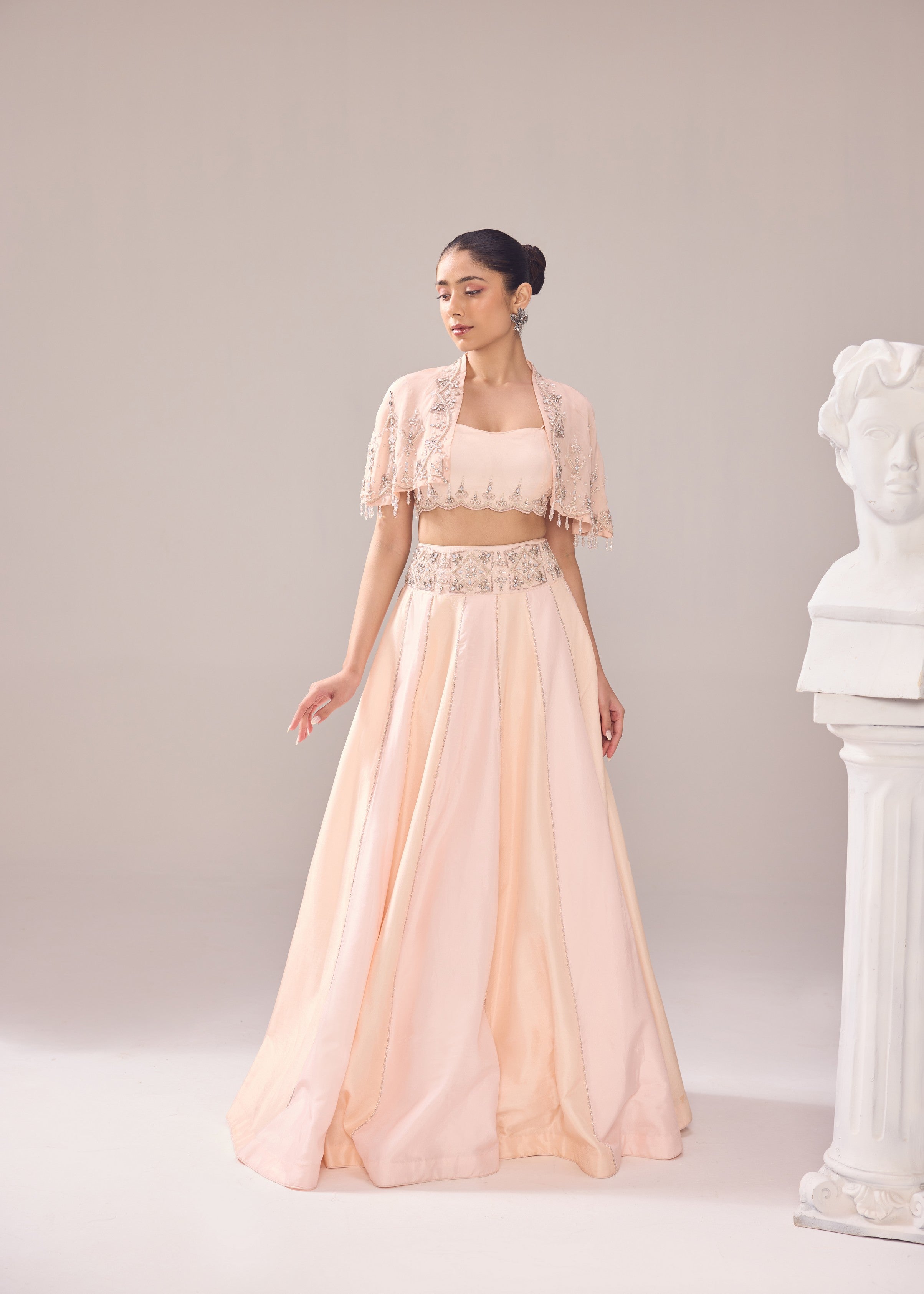 Margaret Cape Lehenga set