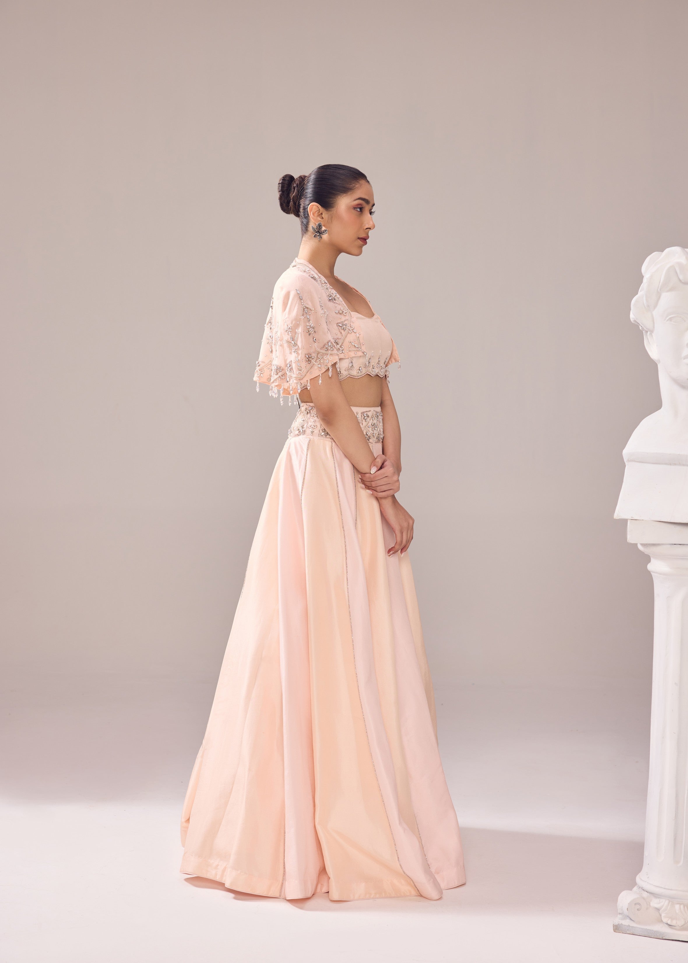 Margaret Cape Lehenga set