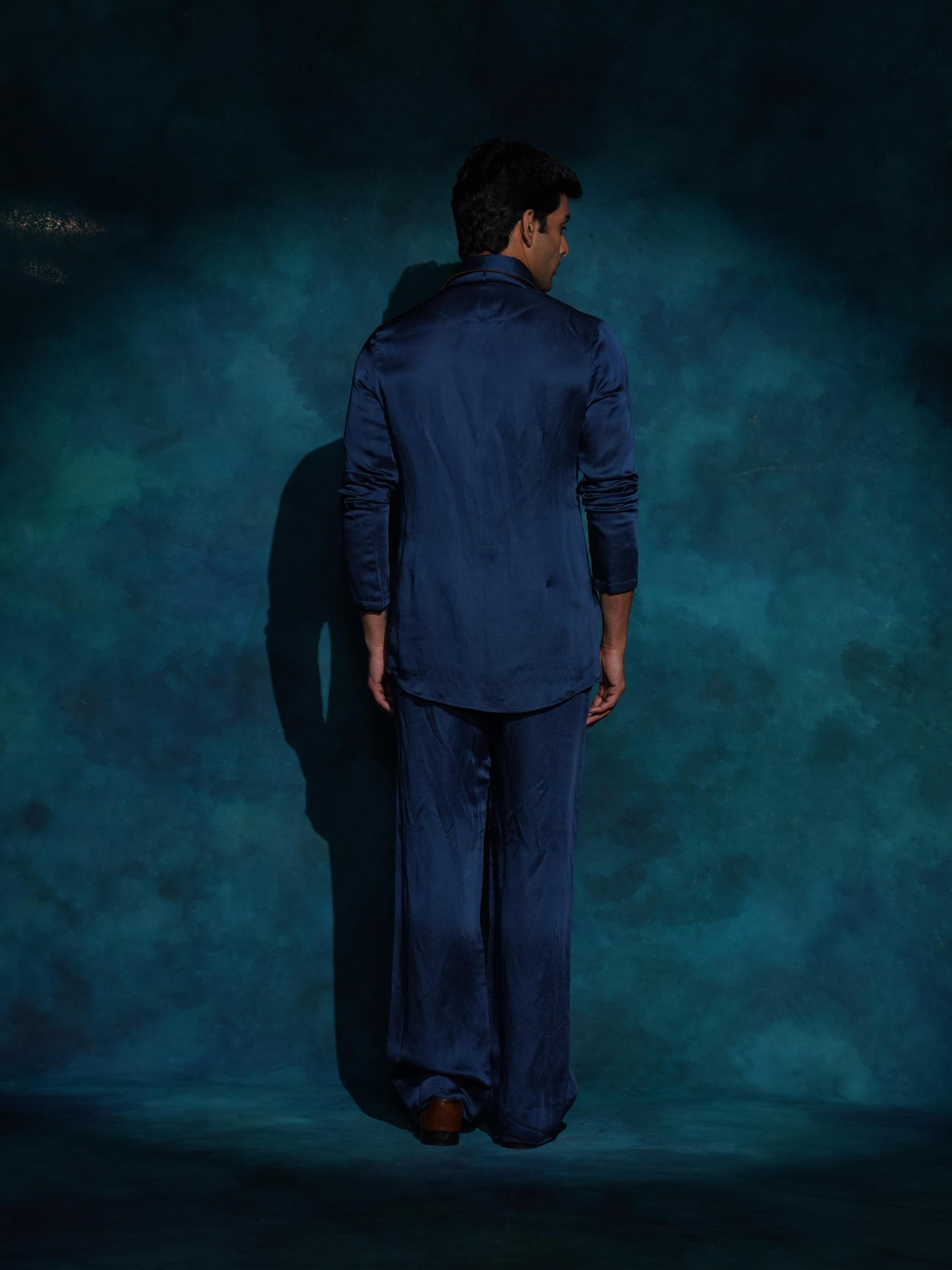 Classic Teal Shirt-KurtaSet