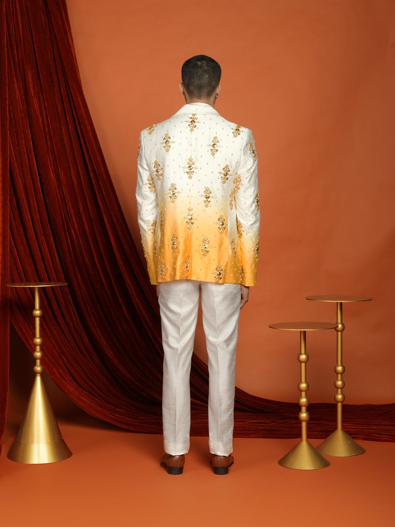KAI - yellow ombré blazer set