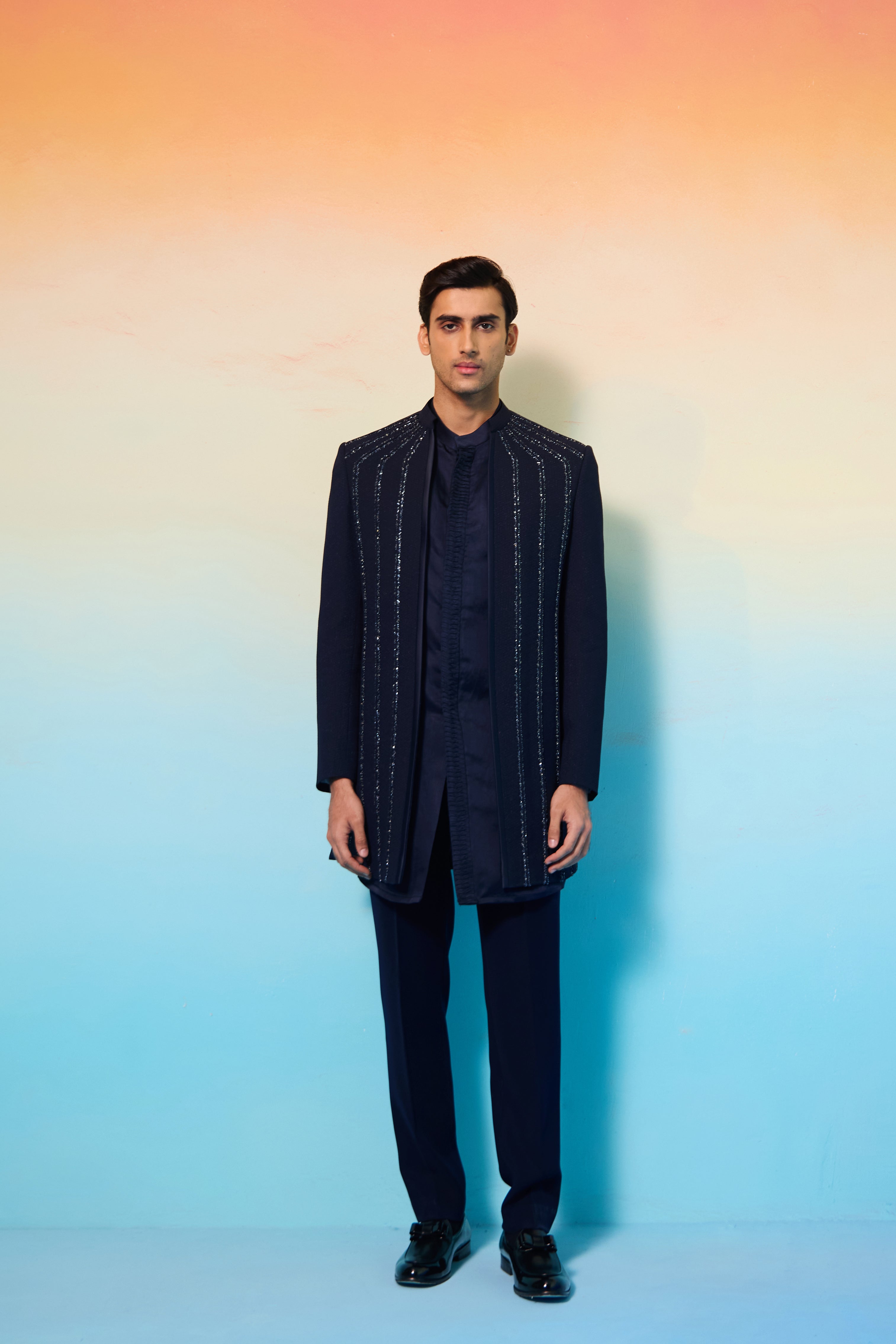 Meteor Open Sherwani Set