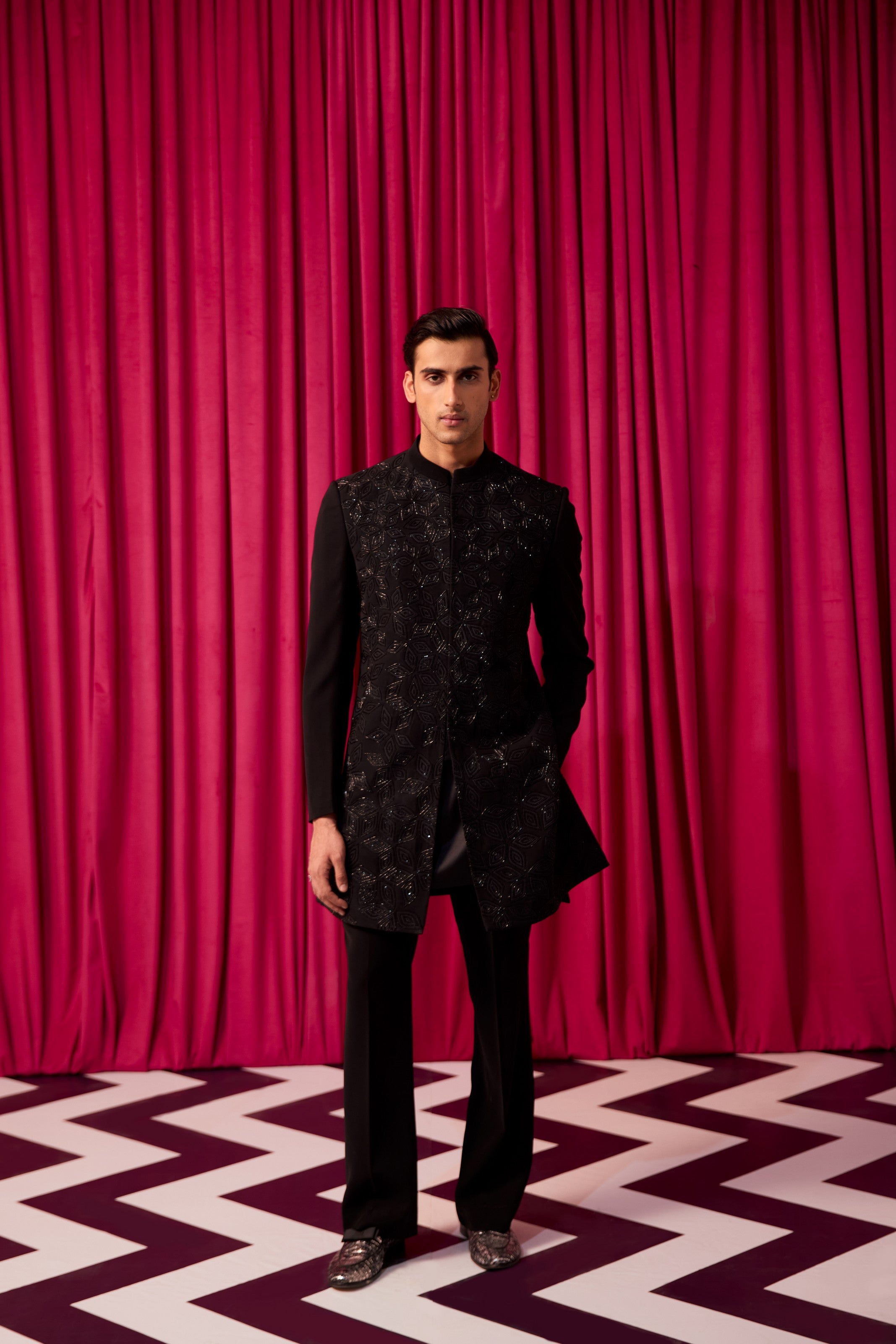 Flora sherwani set