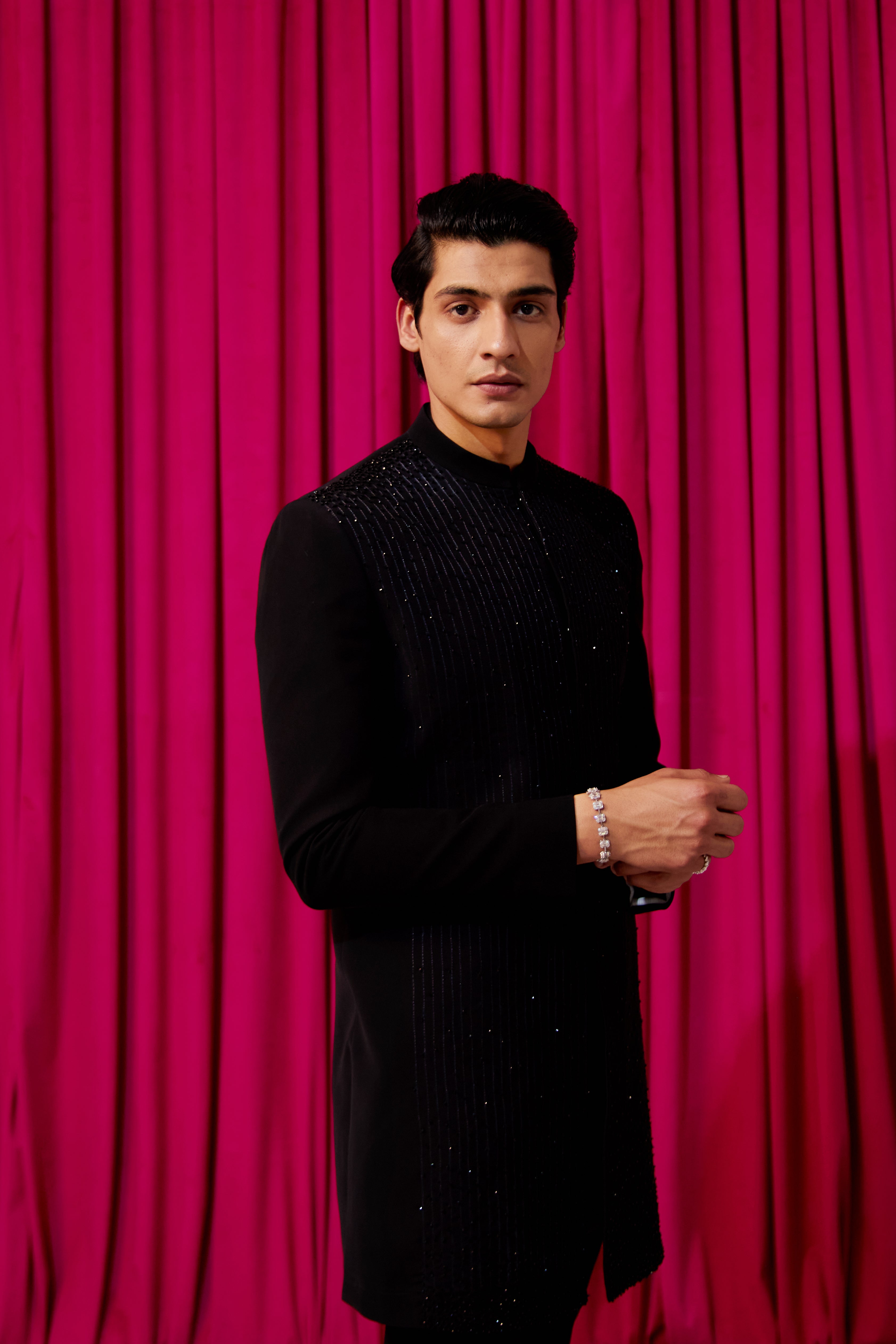 Falling star sherwani set