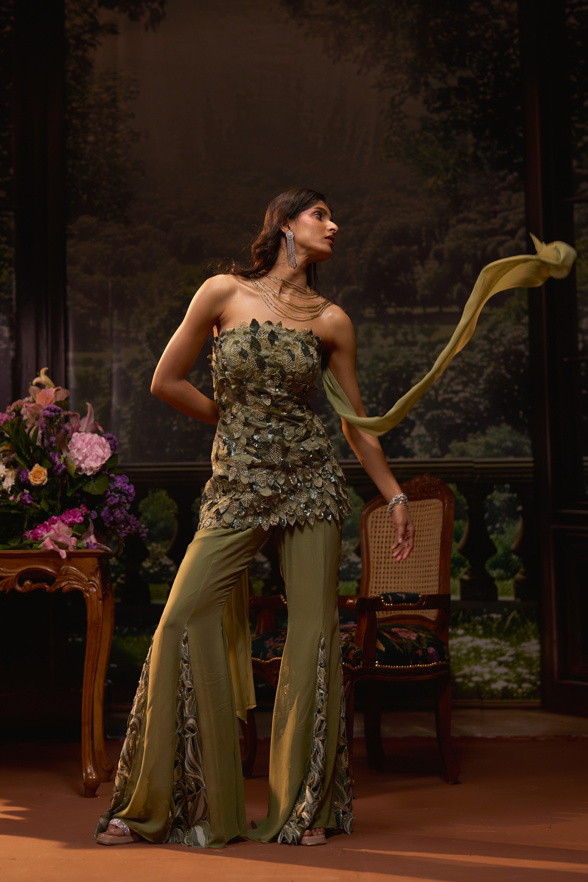 ZIYA Tube long top and pant set