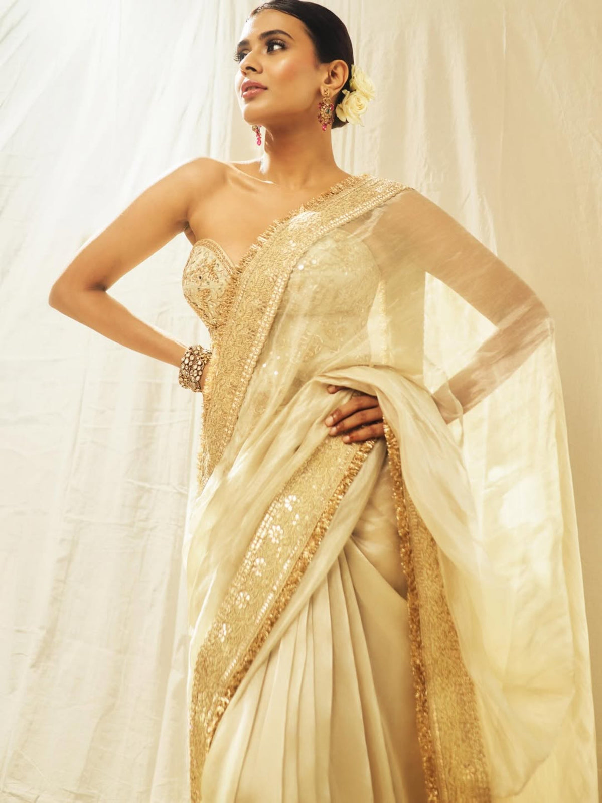 Hebah Patel In Zoya Saree Set
