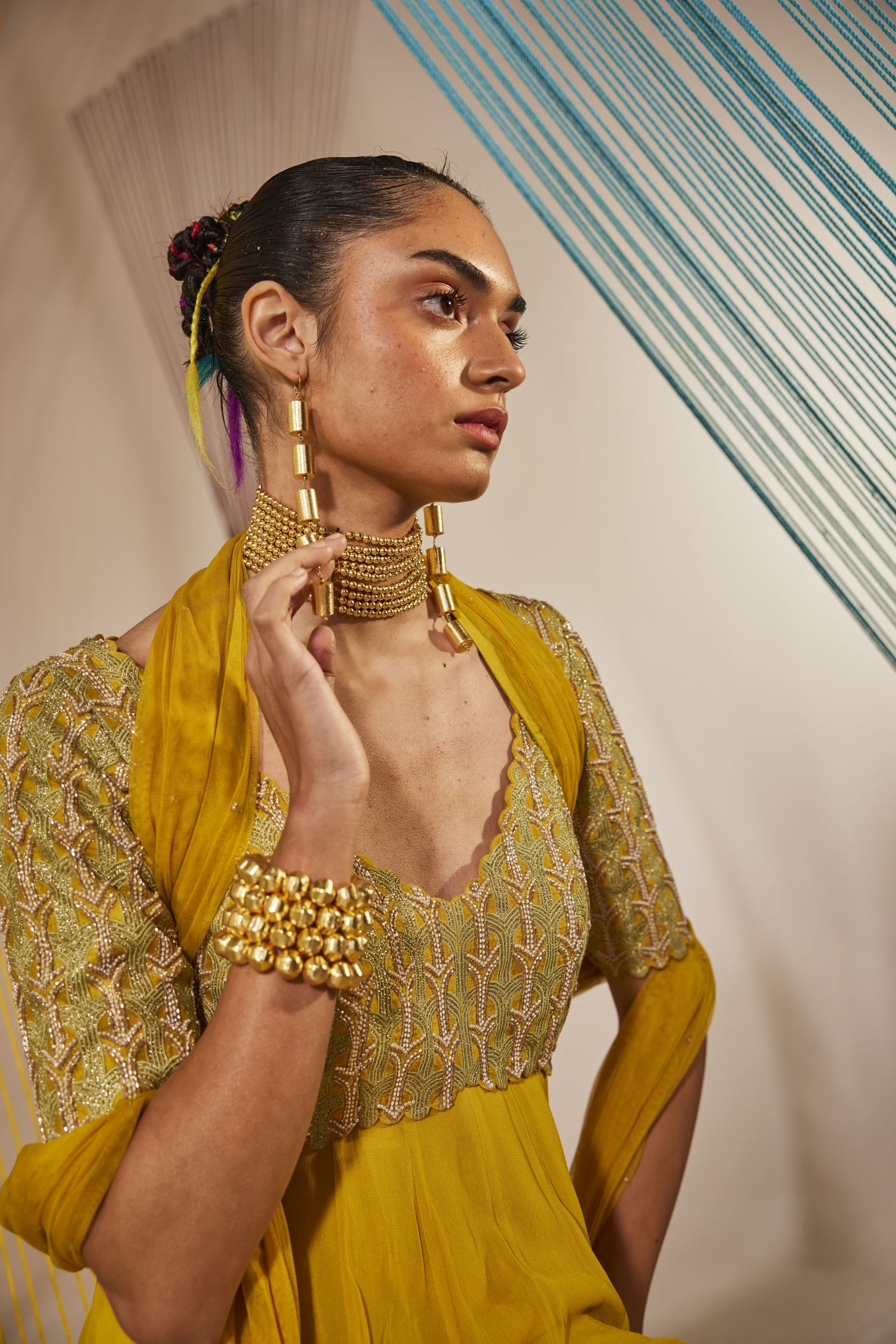 Aina anarkali set