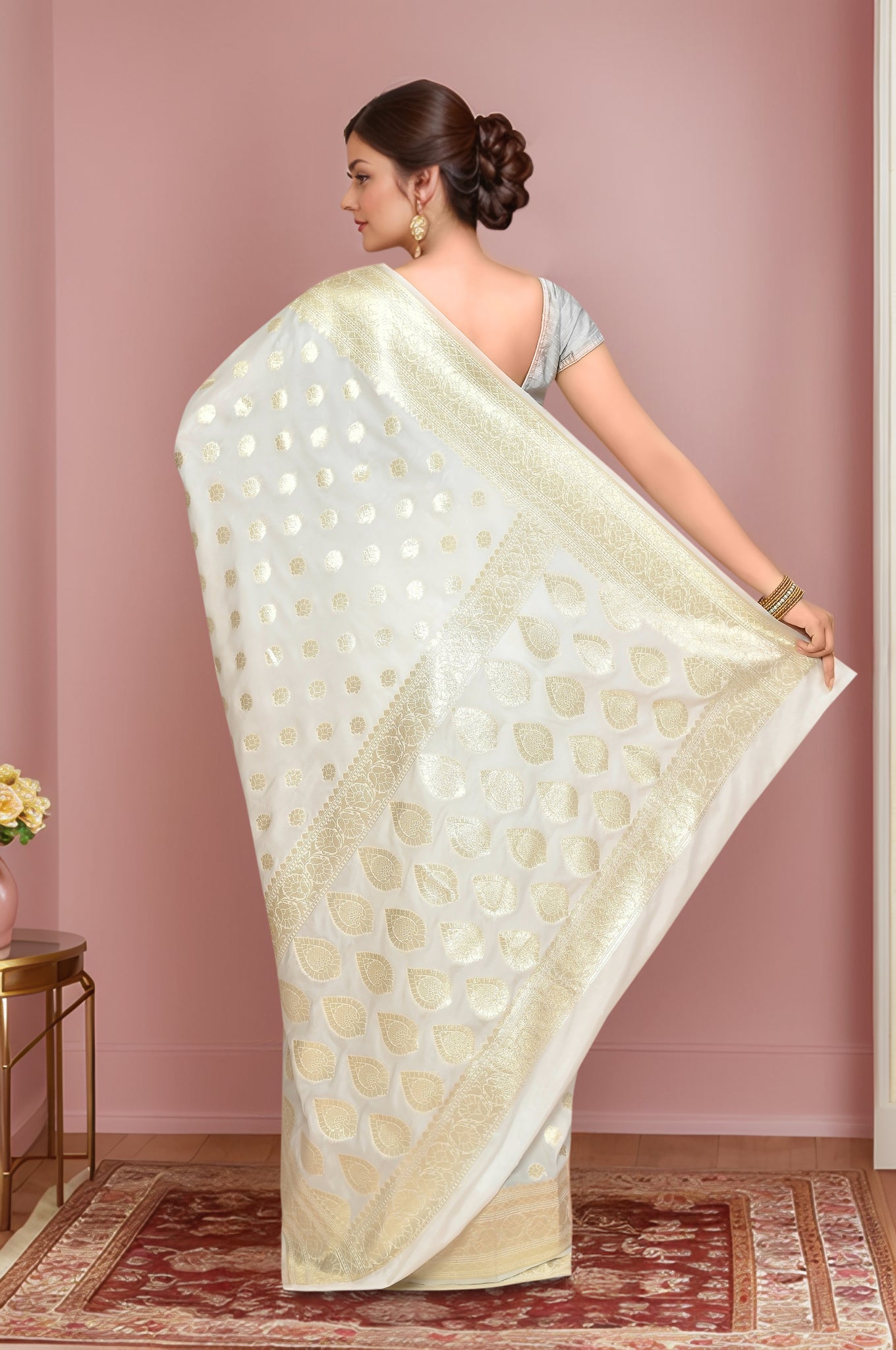 Banarasi Saree with running Blouse piece