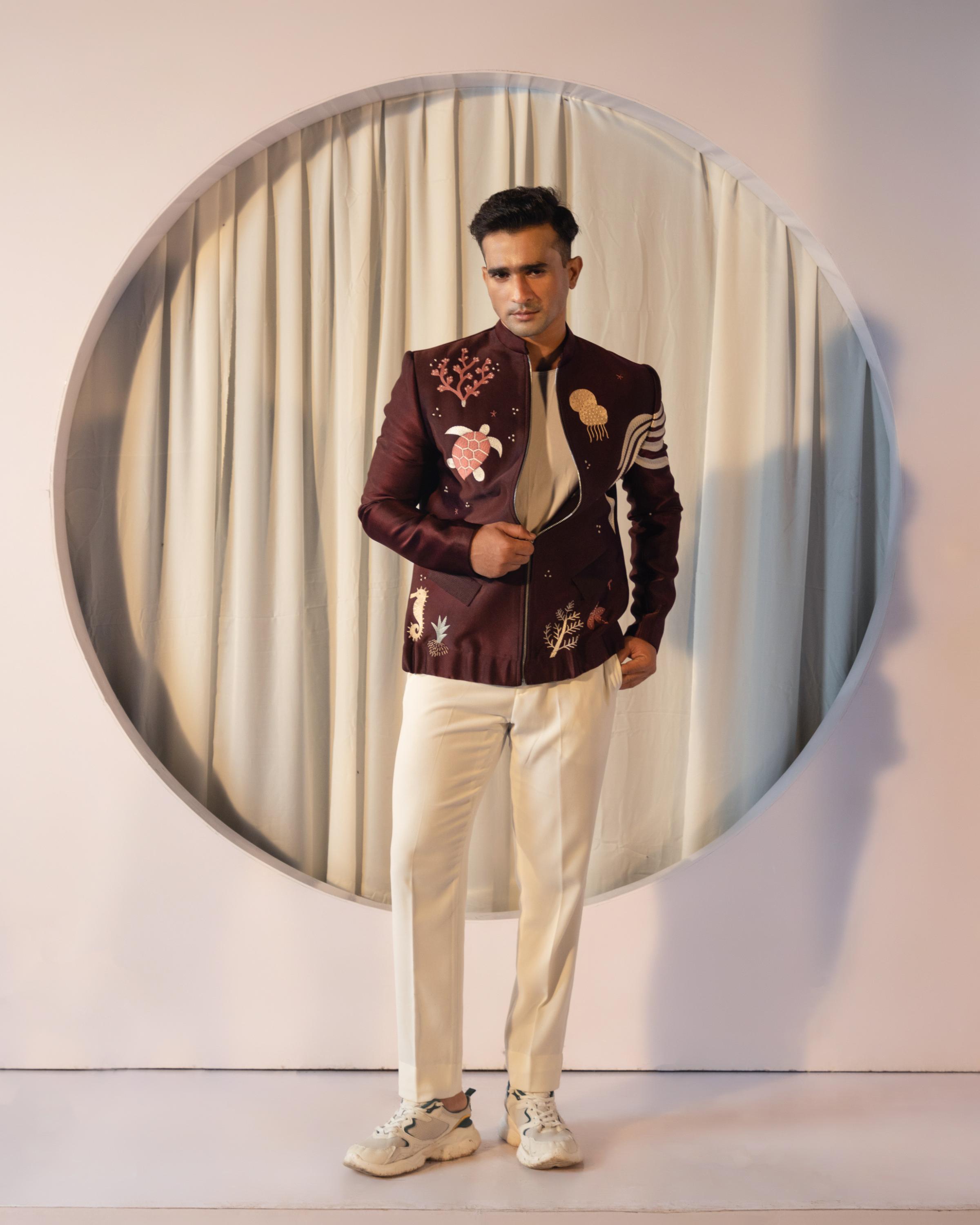 Celestial Bloom Jacket Set