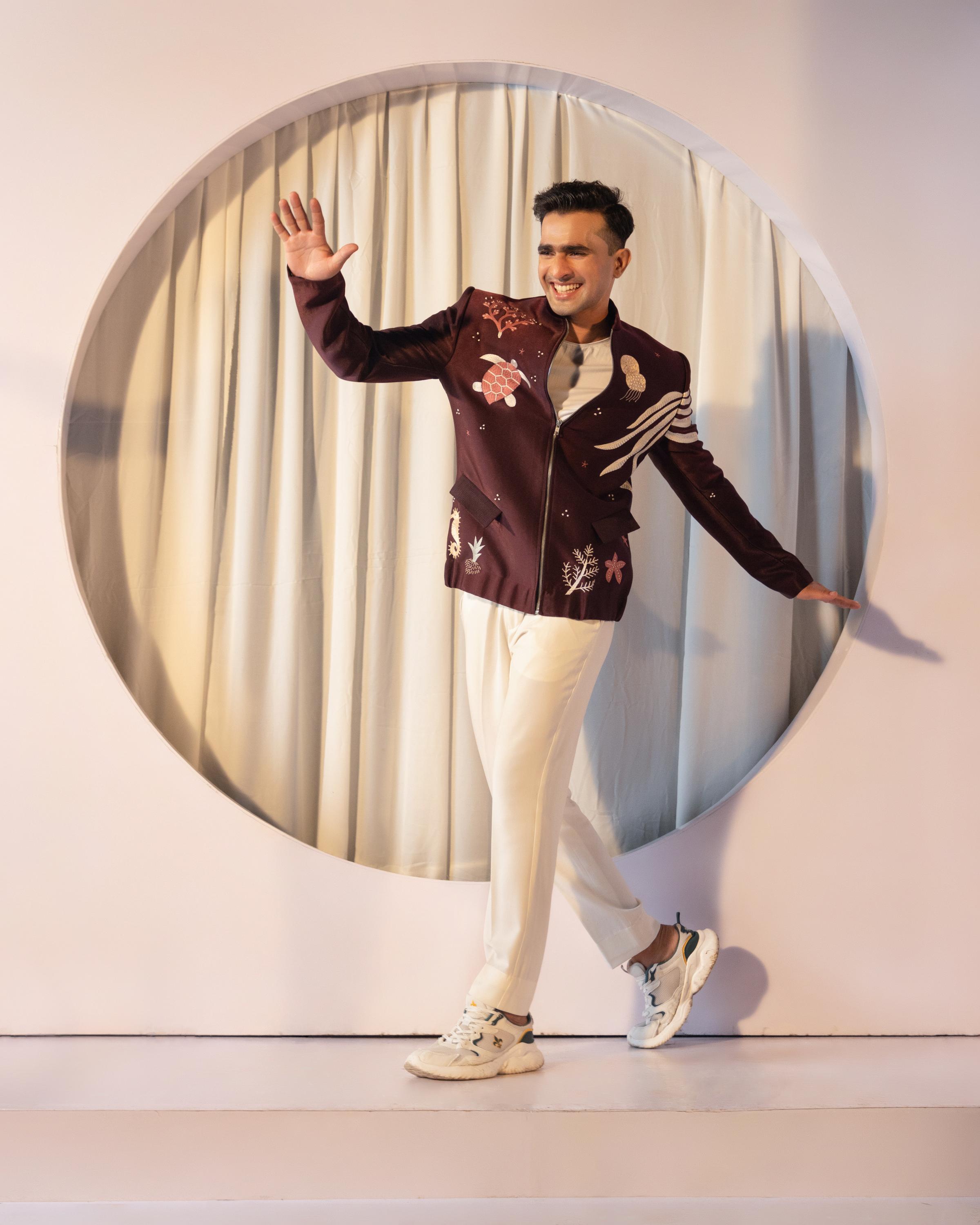 Celestial Bloom Jacket Set