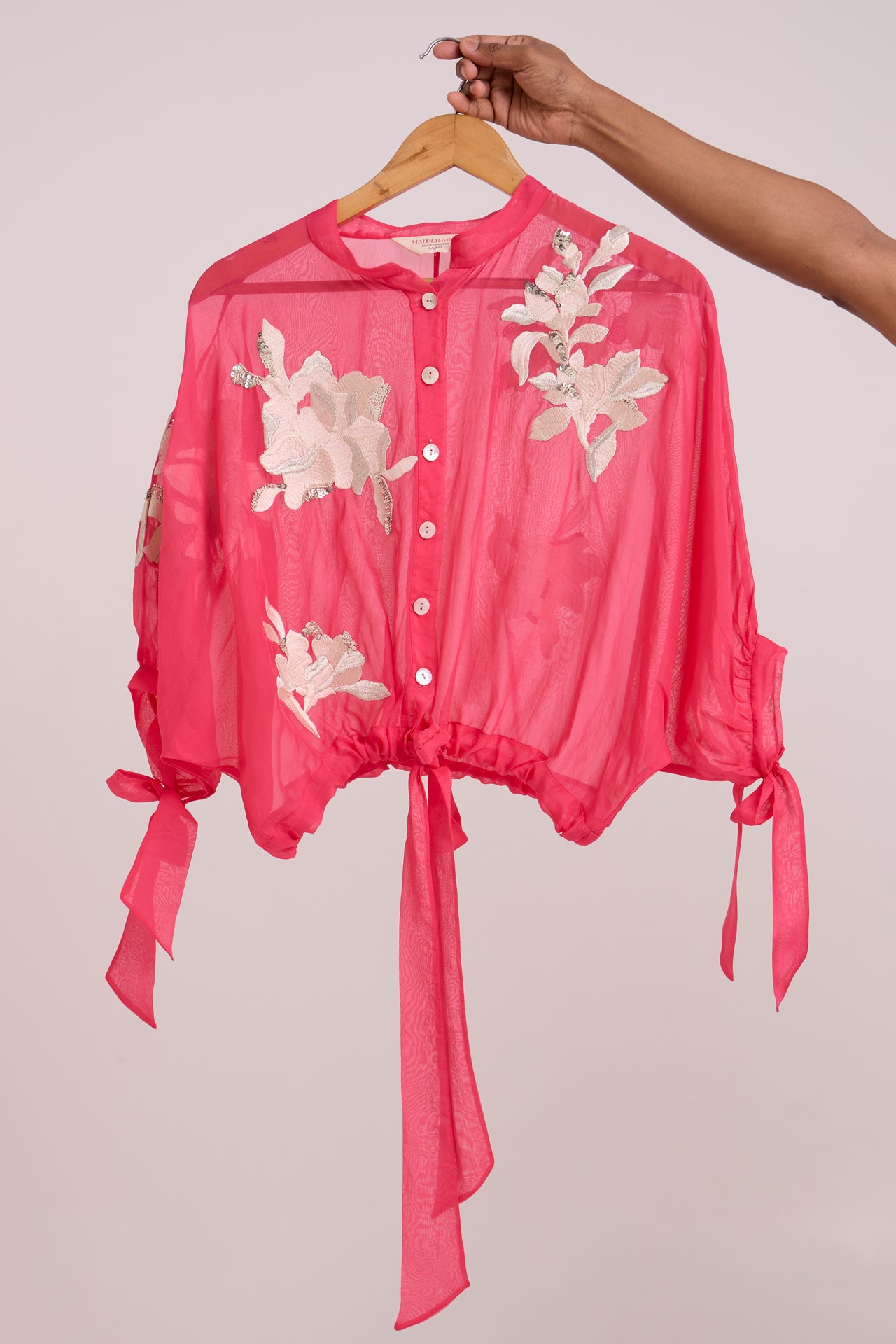Raspberry Emery - Sheer Bomber