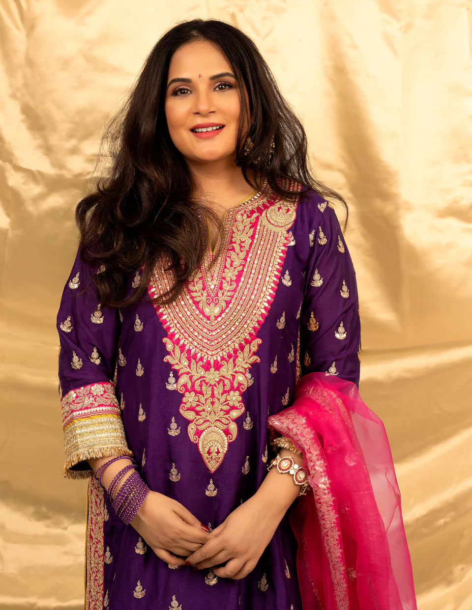 Richa Chadda in Fitoor Sharara Set