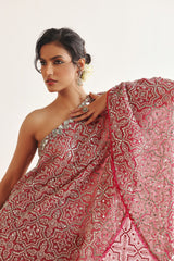 HEXAGON ONE SHOULDER CAPE