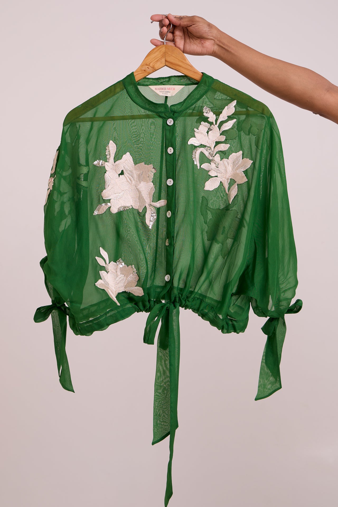 Green Emery - Sheer Bomber