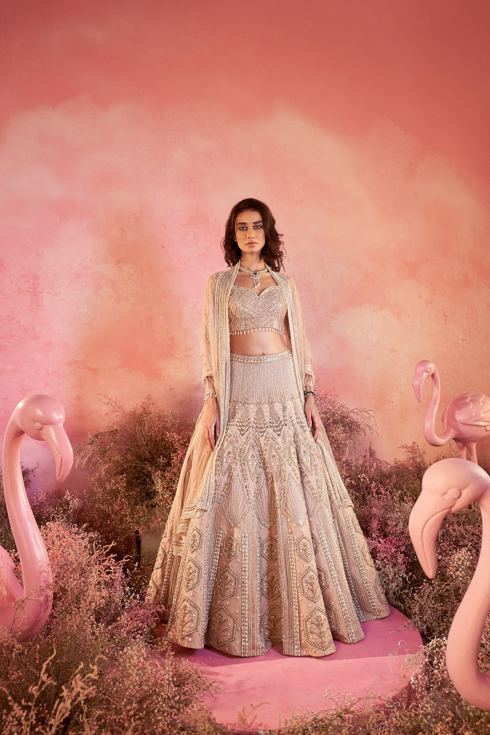 Sanjh Lehenga Set