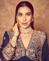 Sophie Choudry in Rukhsaar Peplum Set