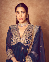 Sophie Choudry in Rukhsaar Peplum Set