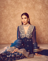 Sophie Choudry in Rukhsaar Peplum Set