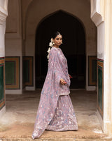 Ethereal Organza Layers Sharara Set