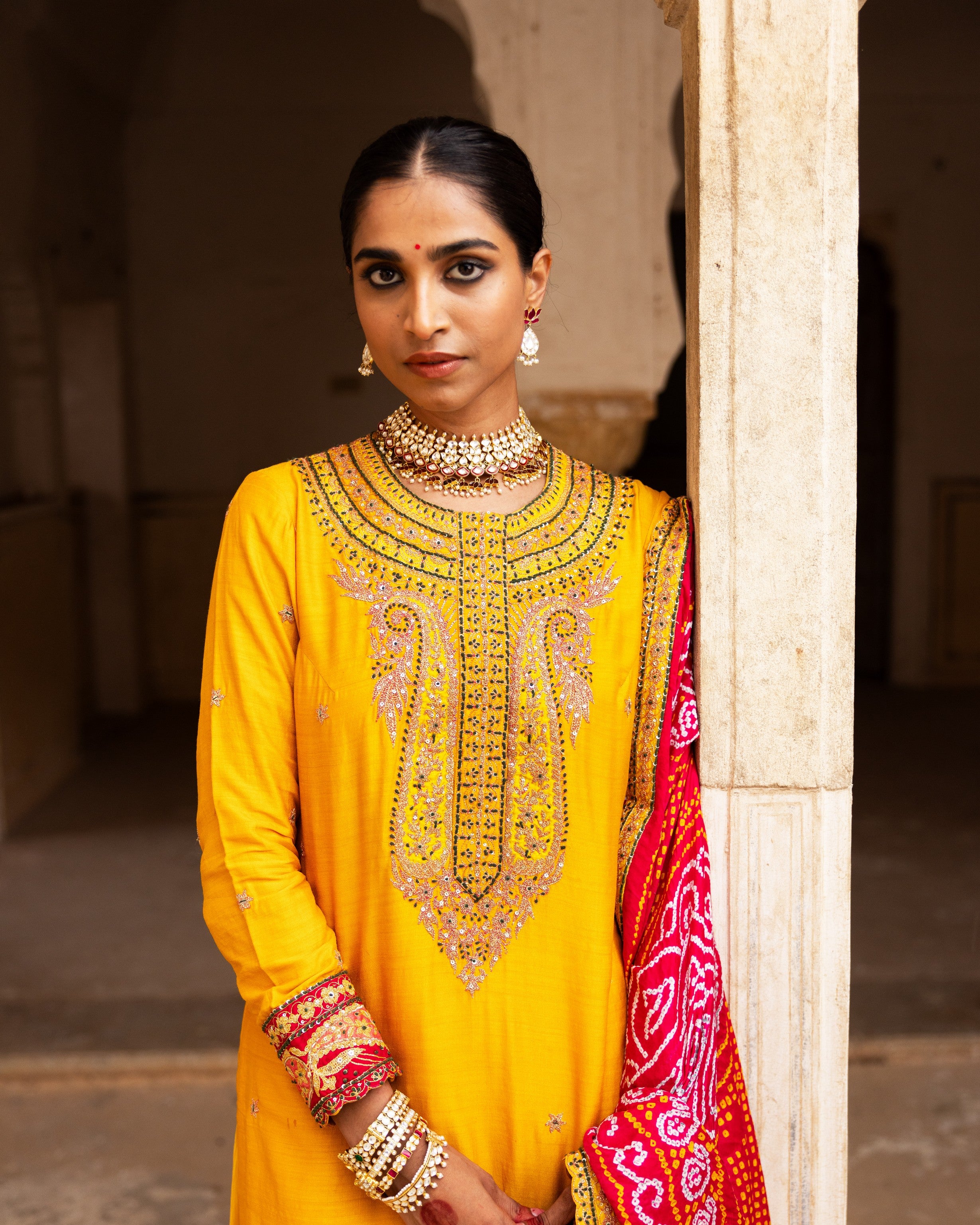 Haldi Bliss Sharara Set