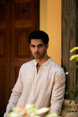 YASIR KURTA (SOFT BEIGE)