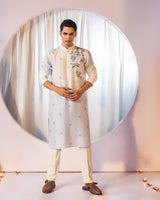 Cloudy Coral Kurta Set