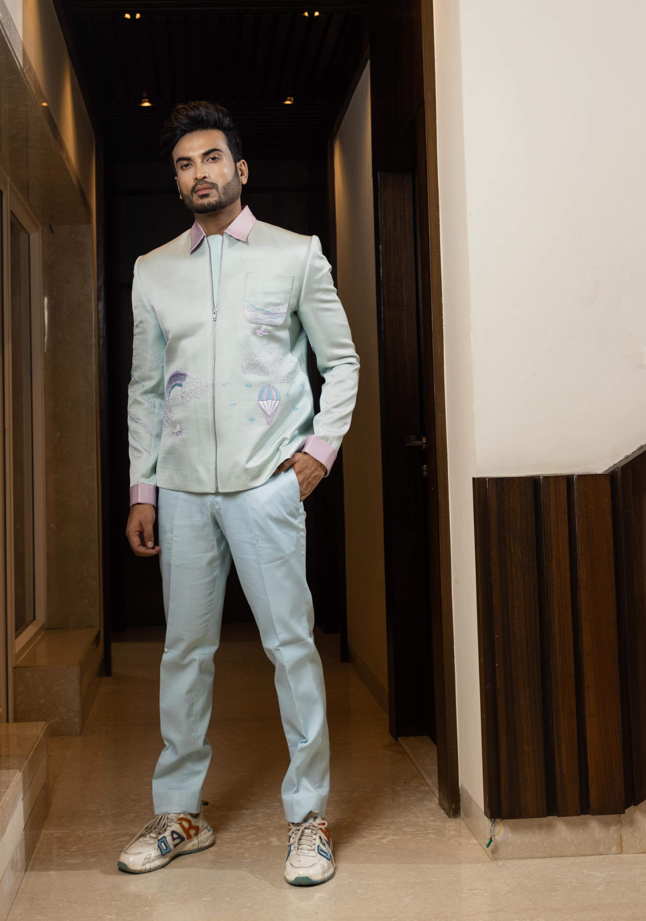 Pastel Paradise Jacket Set