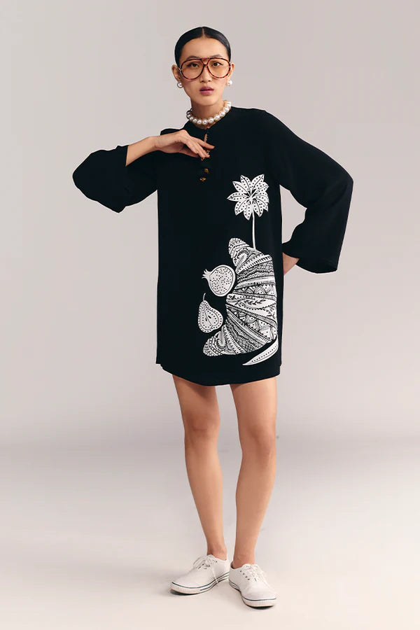 City Croissant Mini Dress