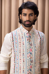 LAKEER BANDI SET (IVORY)