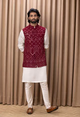 IMRAN BANDI SET (WINE)
