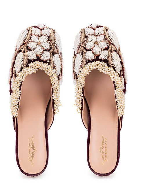 Pixie-mule heel